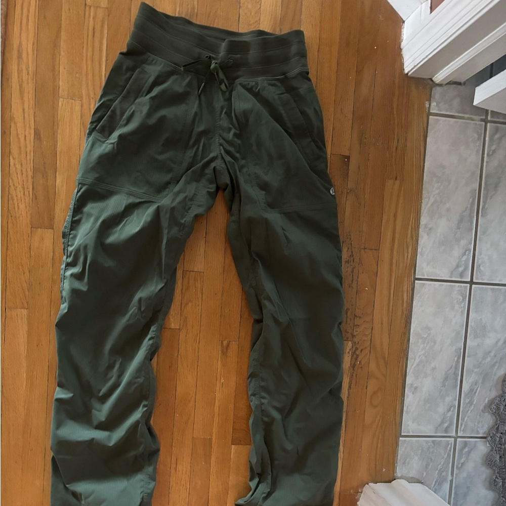 lululemon athletica Olive Green Boot Cut Pants
